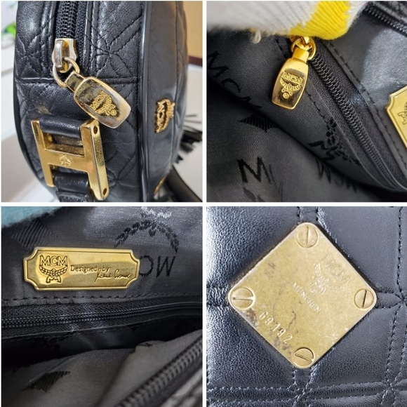 MCM ROUND QUILTED TASSEL CROSSBODY BAG - Picture 3 of 9